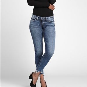 Silver Tuesday Ankle Skinny Jeans 27W/27L